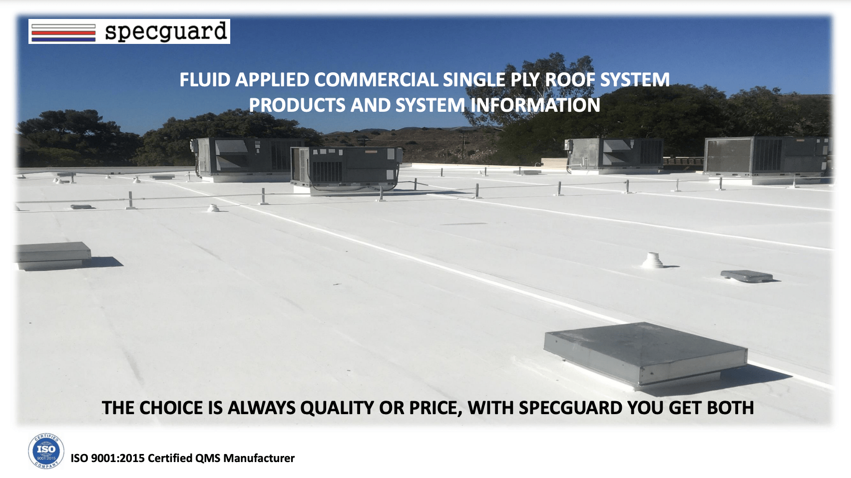 Single-Ply Roof System Presentation
