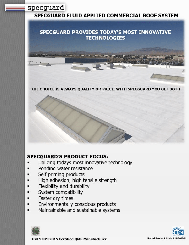 Roof Systems Product Brochure