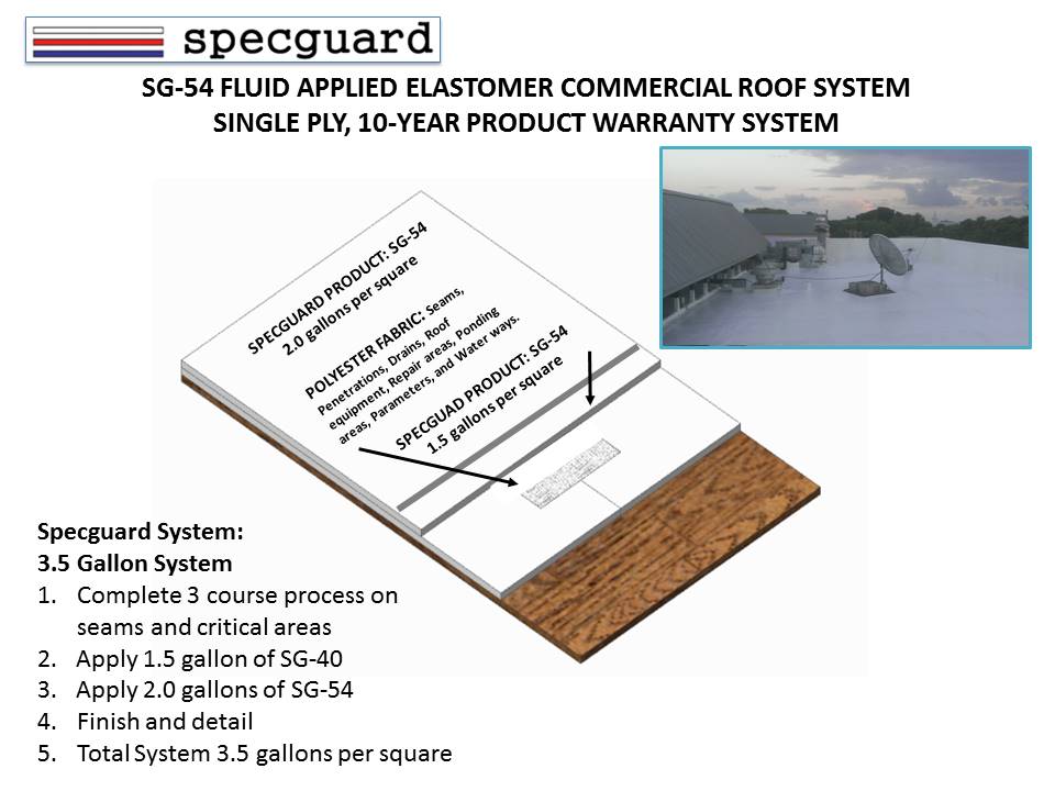 Single-Ply Roof System